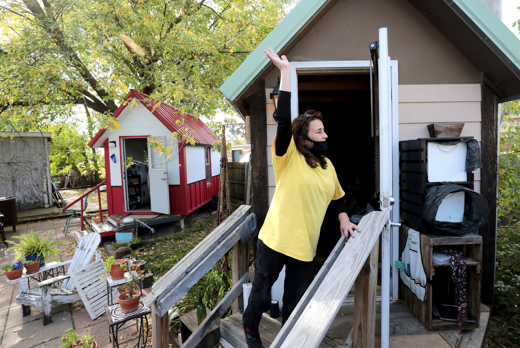 Greeting neighbors